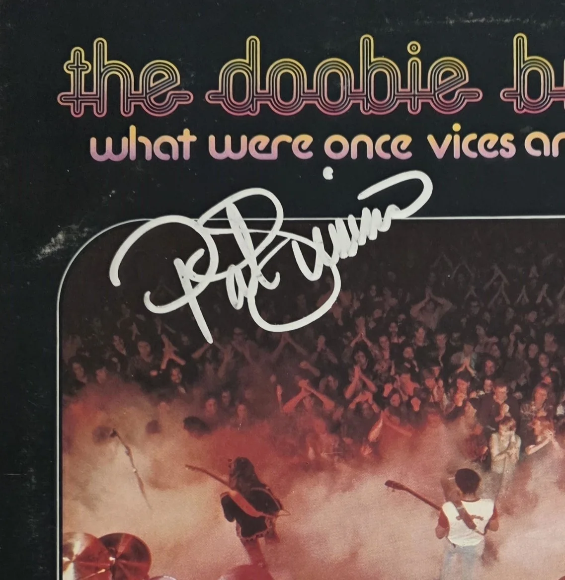 Patrick Simmons Signed The Doobie Brothers Album COA Proof Autographed Vinyl, image 3