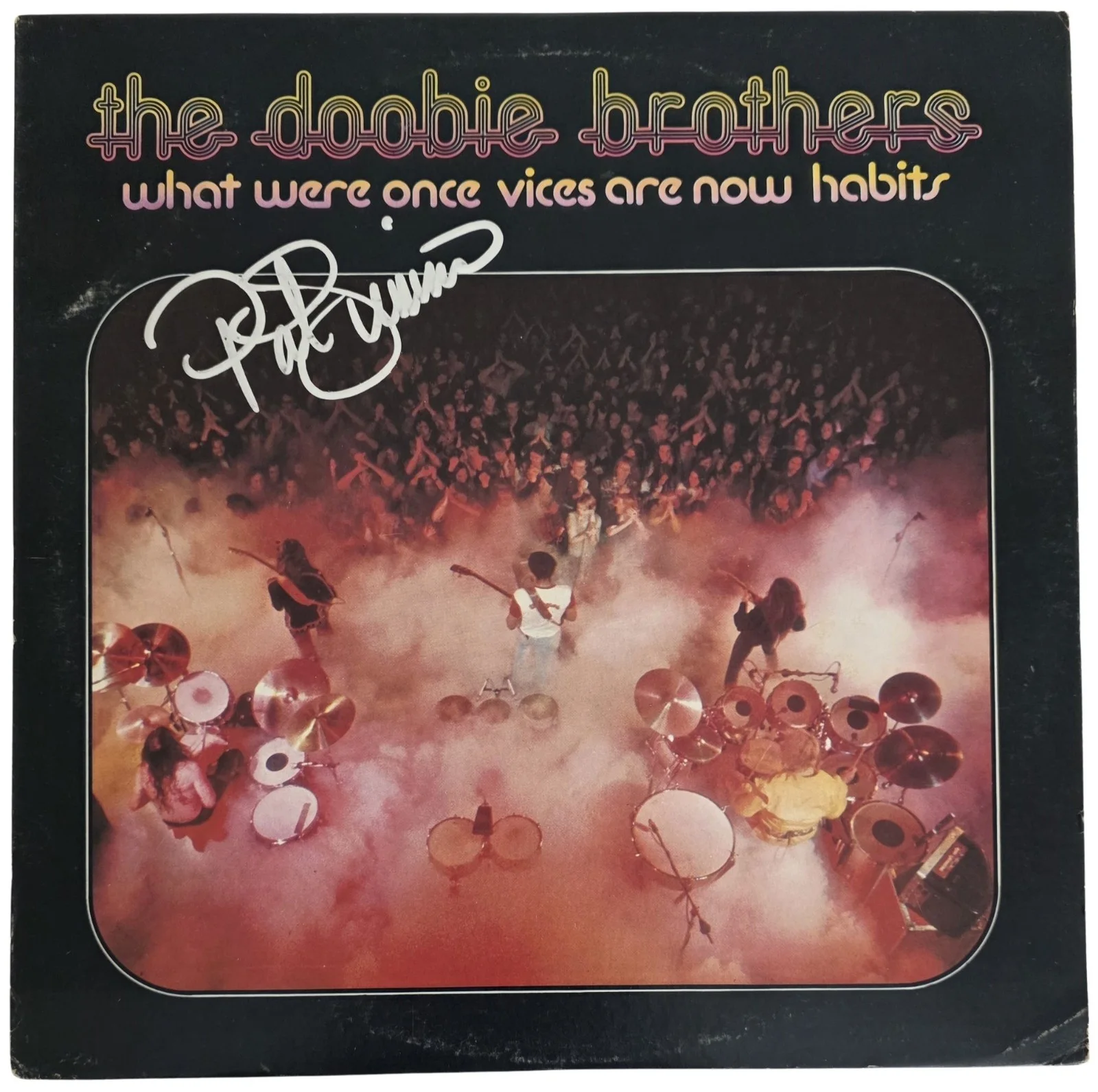 Patrick Simmons Signed The Doobie Brothers Album COA Proof Autographed Vinyl, image 4