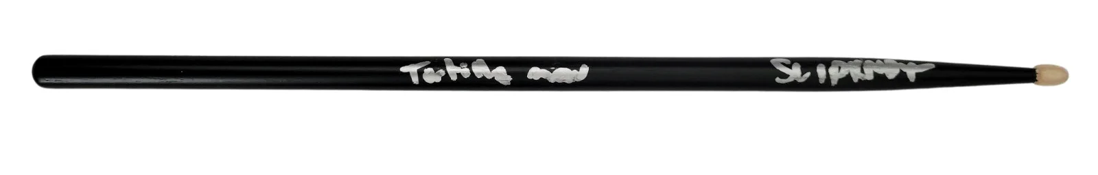 Michael Pfaff Signed Drumstick COA Proof Slipknot Drummer Autograph Tortilla Guy, изображение 2