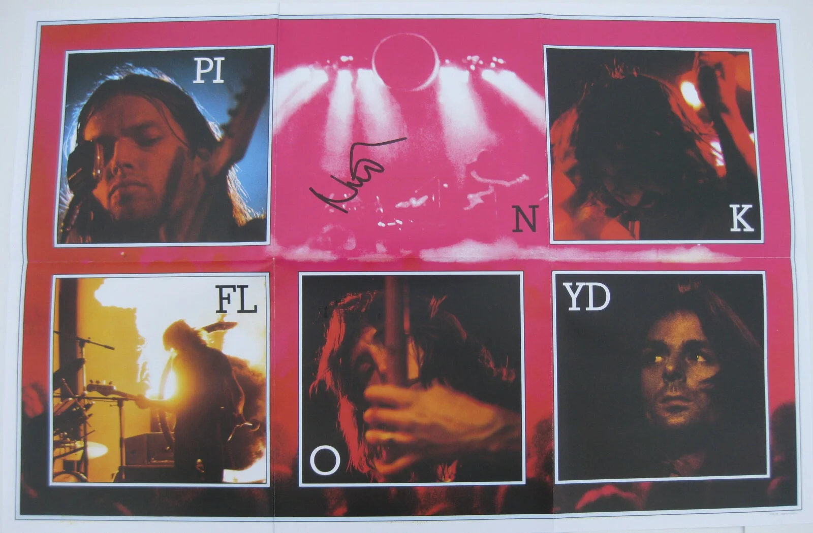 Nick Mason signed autographed Pink Floyd 20x30 Poster COA Exact Proof Beckett, изображение 3