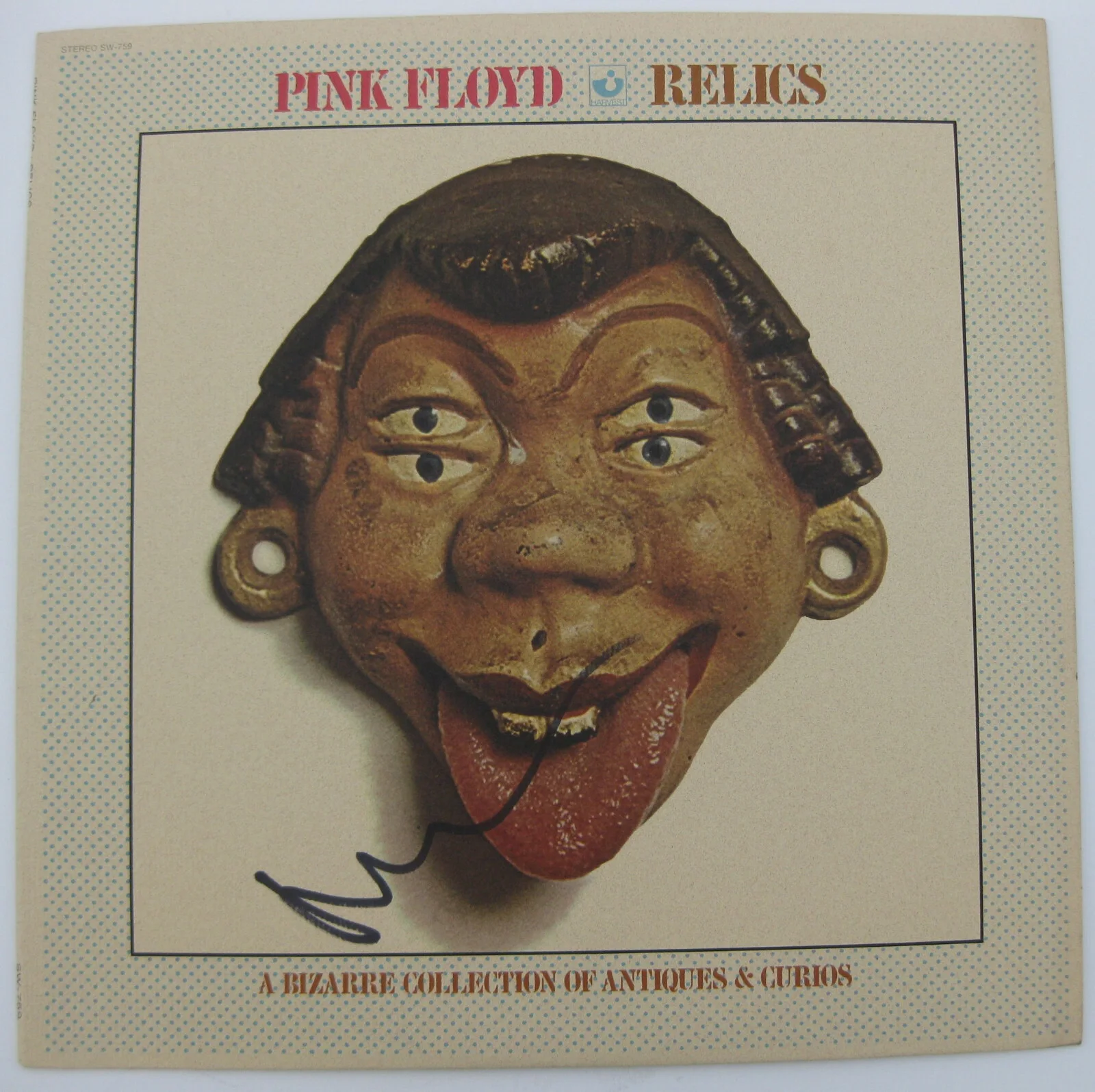 Nick Mason signed autographed Pink Floyd Relics album Record proof Beckett COA, изображение 2