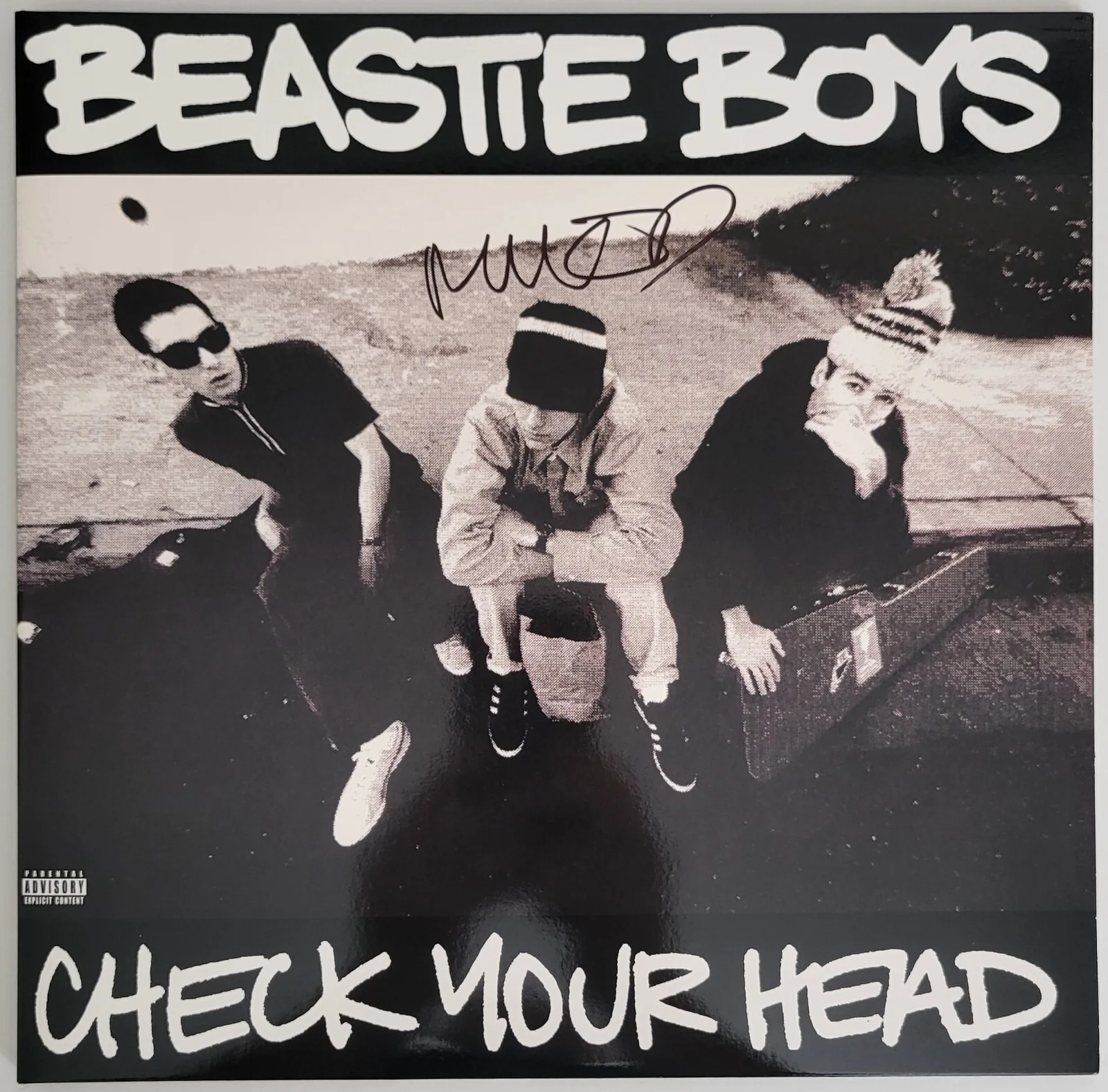 Mike Diamond Signed Beastie Boys Check Your Head Album Proof COA Vinyl Record, изображение 3