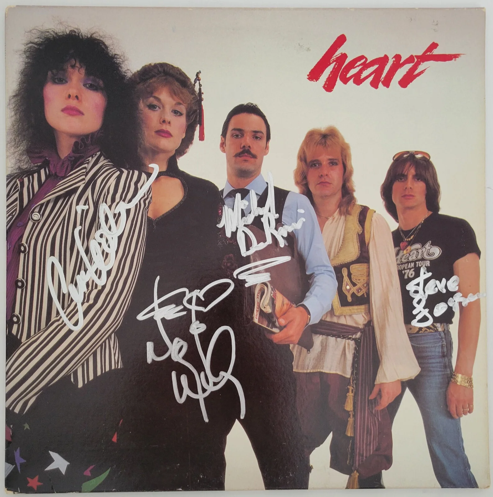 Nancy Wilson & Ann Wilson signed Heart Greatest Hits album proof COA autographed, изображение 3