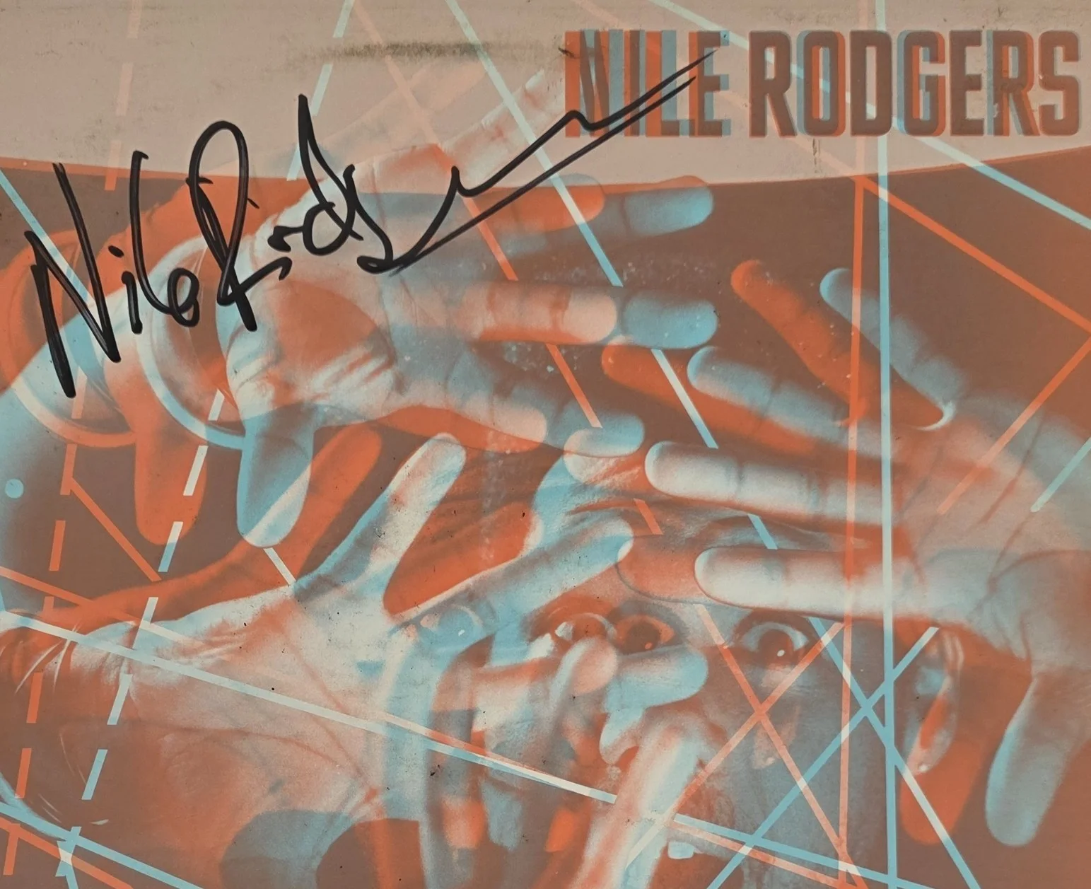 Nile Rodgers Signed B-Movie Matinee Album COA Proof Autographed Vinyl Record, изображение 4