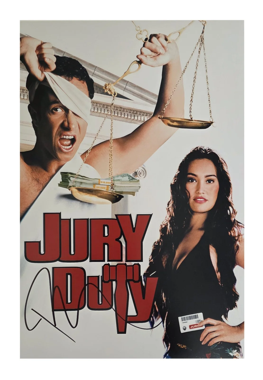 Pauly Shore — Pauly Shore Signed Jury Duty 12x18 Photo COA Exact Proof Autographed Poster, image 2