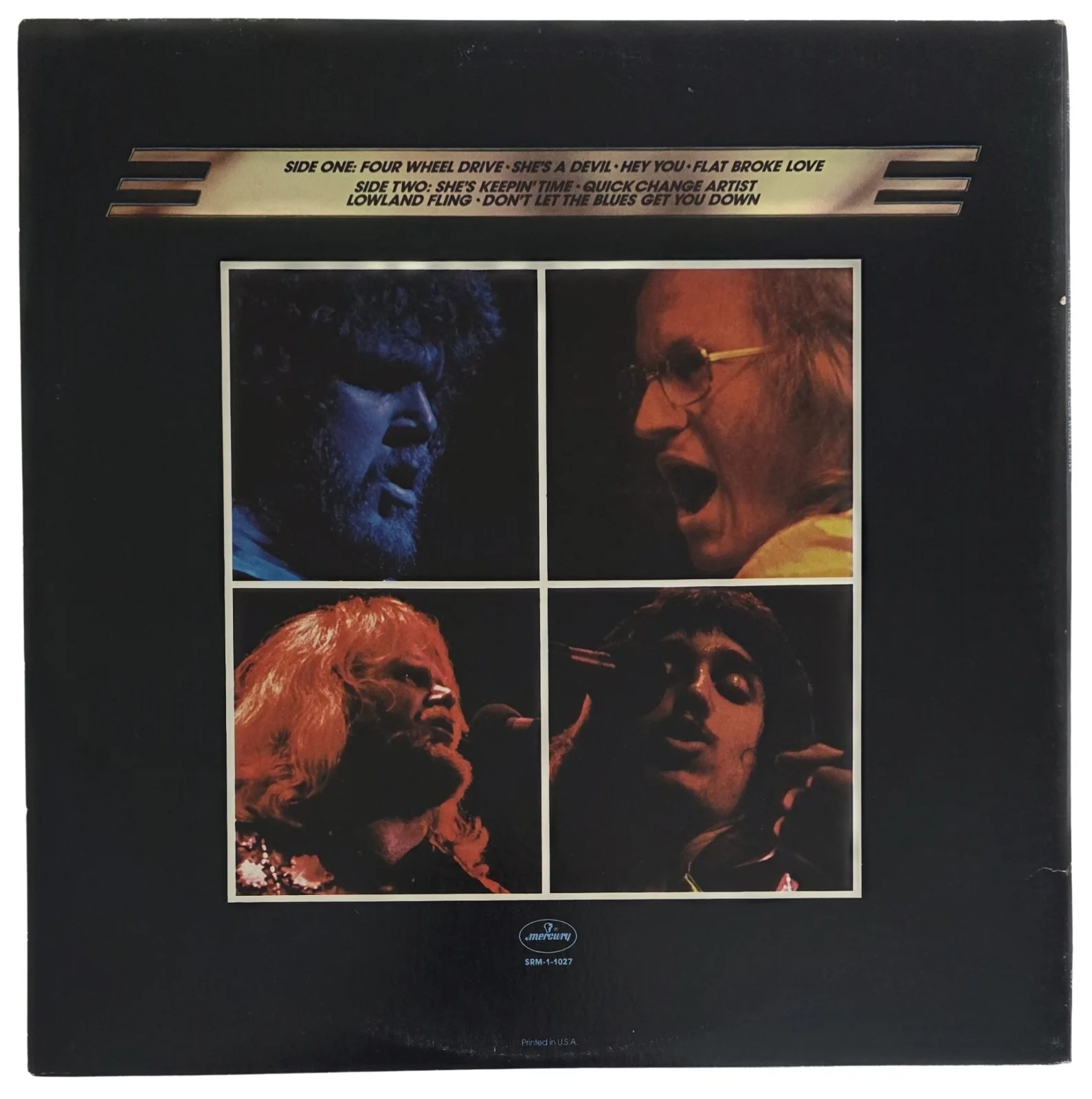 Randy Bachman Signed Four Wheel Drive Album COA Proof Autographed Vinyl Record, image 5