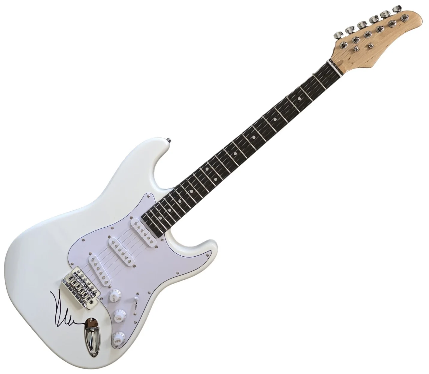 Neal Schon Journey Signed Full Size Electric Guitar COA Exact Proof Autographed, image 3