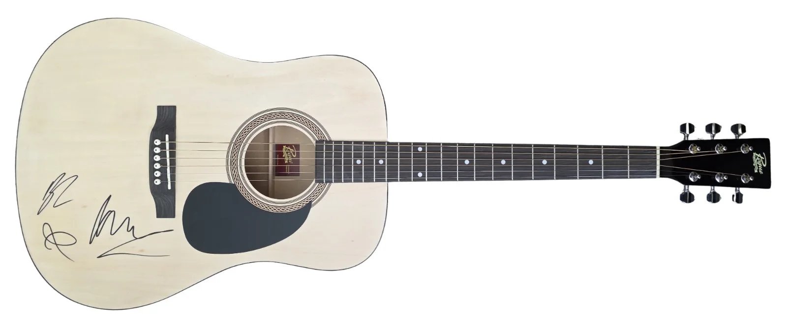 Mumford & Sons Band Signed Full Size Acoustic Guitar COA Exact Proof Autographed, image 2