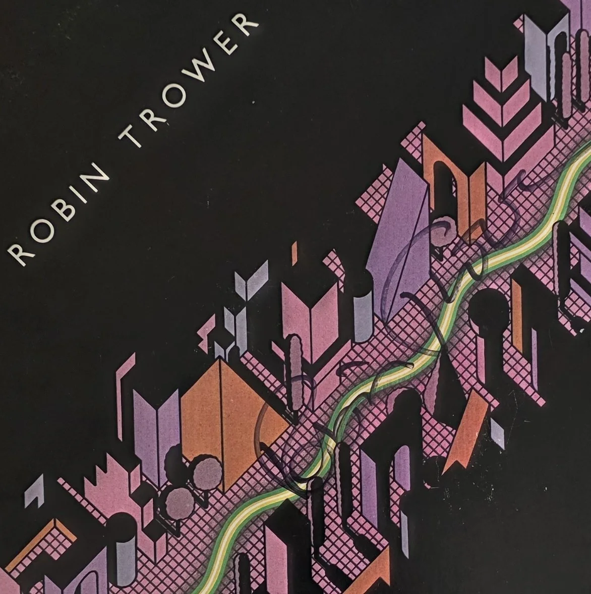 Robin Trower Signed Caravan to Midnight Album COA Proof Autographed Vinyl Record, image 3