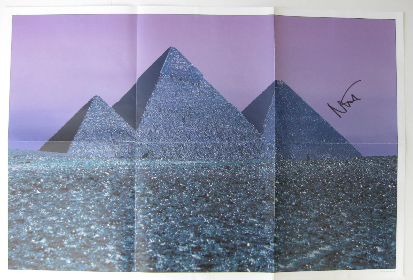 Nick Mason signed autographed Pink Floyd 20x30 Poster COA exact Proof Beckett, изображение 2