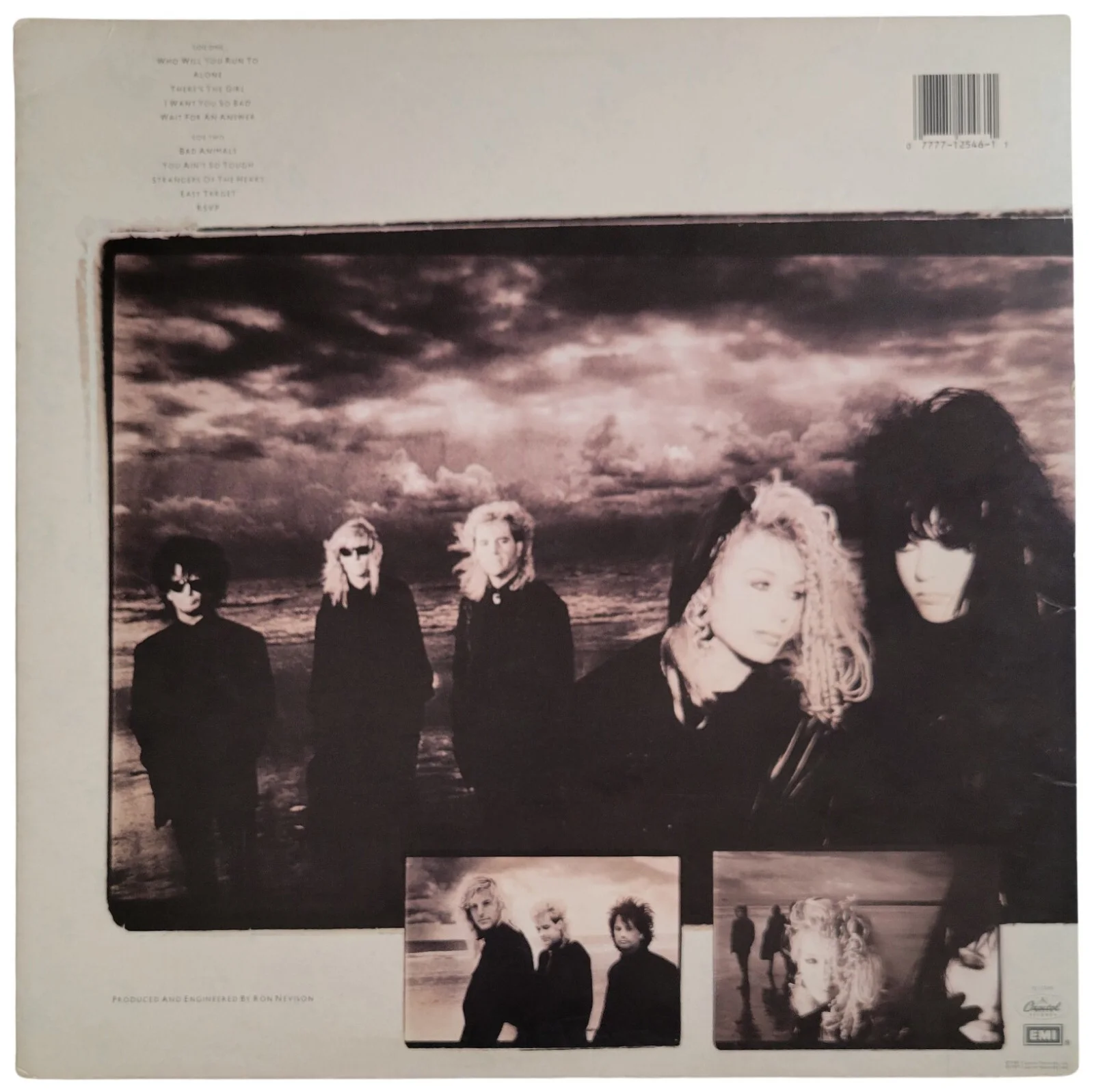 Nancy Wilson & Ann Wilson Signed Heart Bad Animals Album Vinyl Proof COA Auto, изображение 4