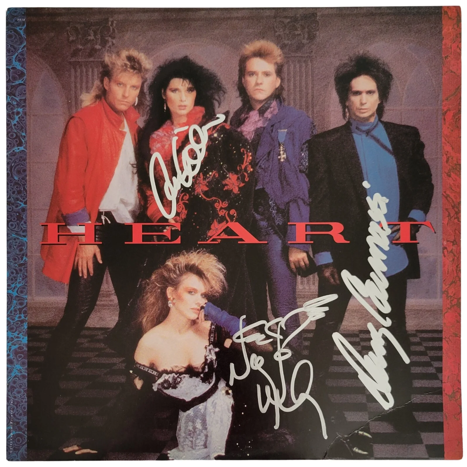 Nancy Wilson Ann Wilson Signed Heart Album Proof COA Autographed Denny Carmassi, image 3