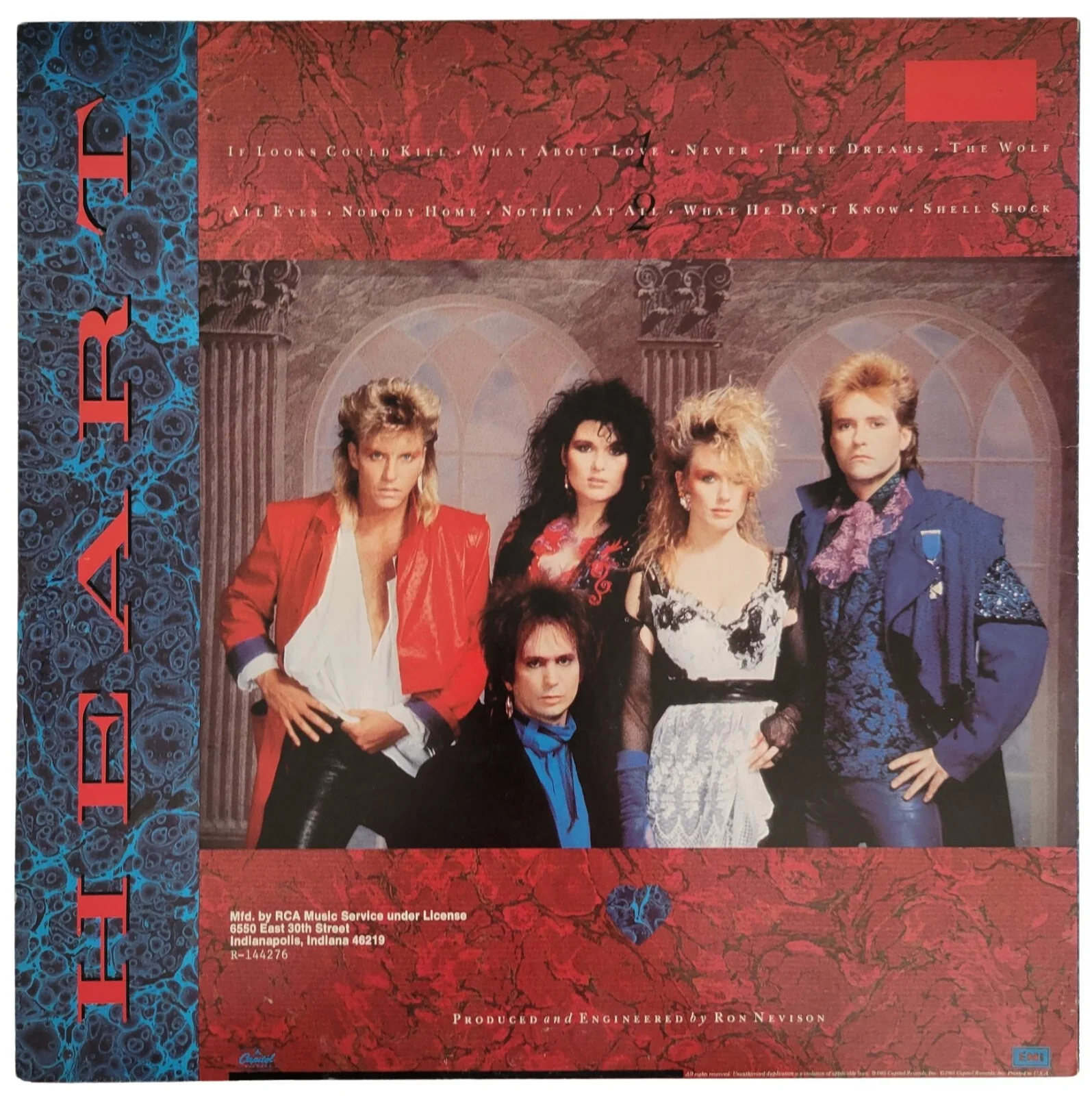 Nancy Wilson Ann Wilson Signed Heart Album Proof COA Autographed Denny Carmassi, image 4