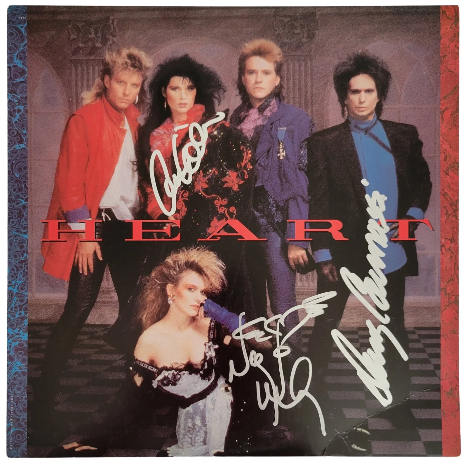 Nancy Wilson Ann Wilson Signed Heart Album Proof COA Autographed Denny Carmassi, image 5
