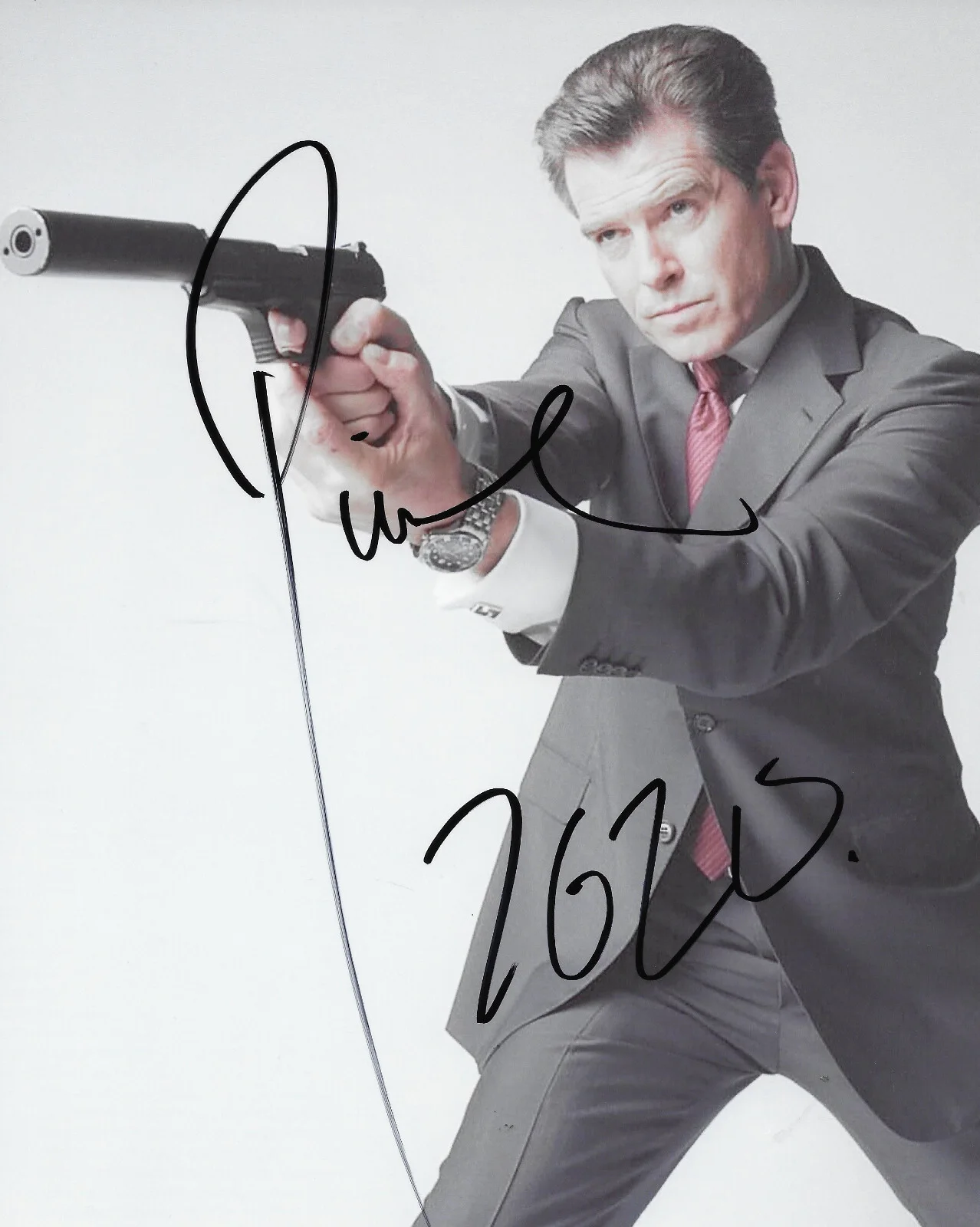 Pierce Brosnan — Pierce Brosnan signed James Bond 8x10 photo COA Proof Autographed, изображение 2
