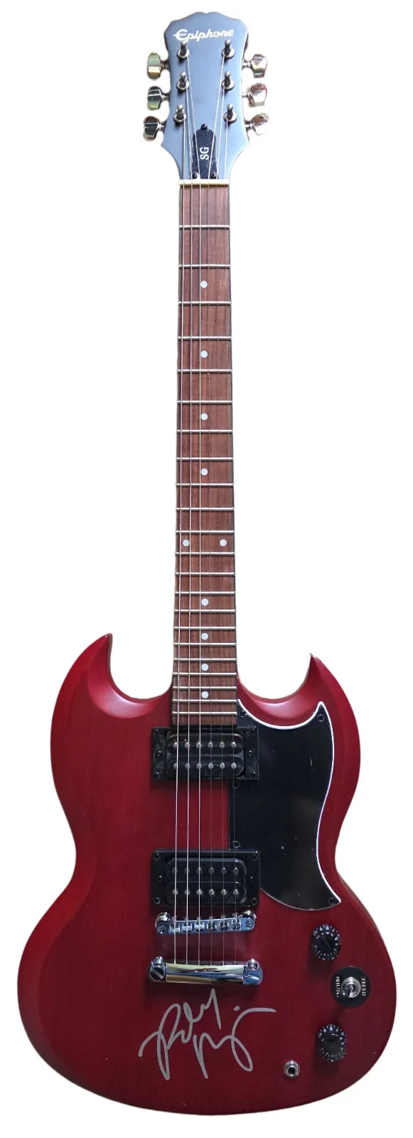 Robby Krieger Signed Epiphone SG Guitar COA Exact Proof Autographed The Doors, image 3