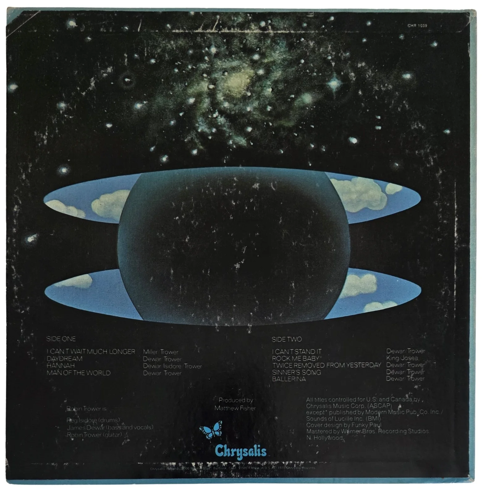 Robin Trower Signed Twice Removed Album COA Exact Proof Autographed Vinyl Record, изображение 5