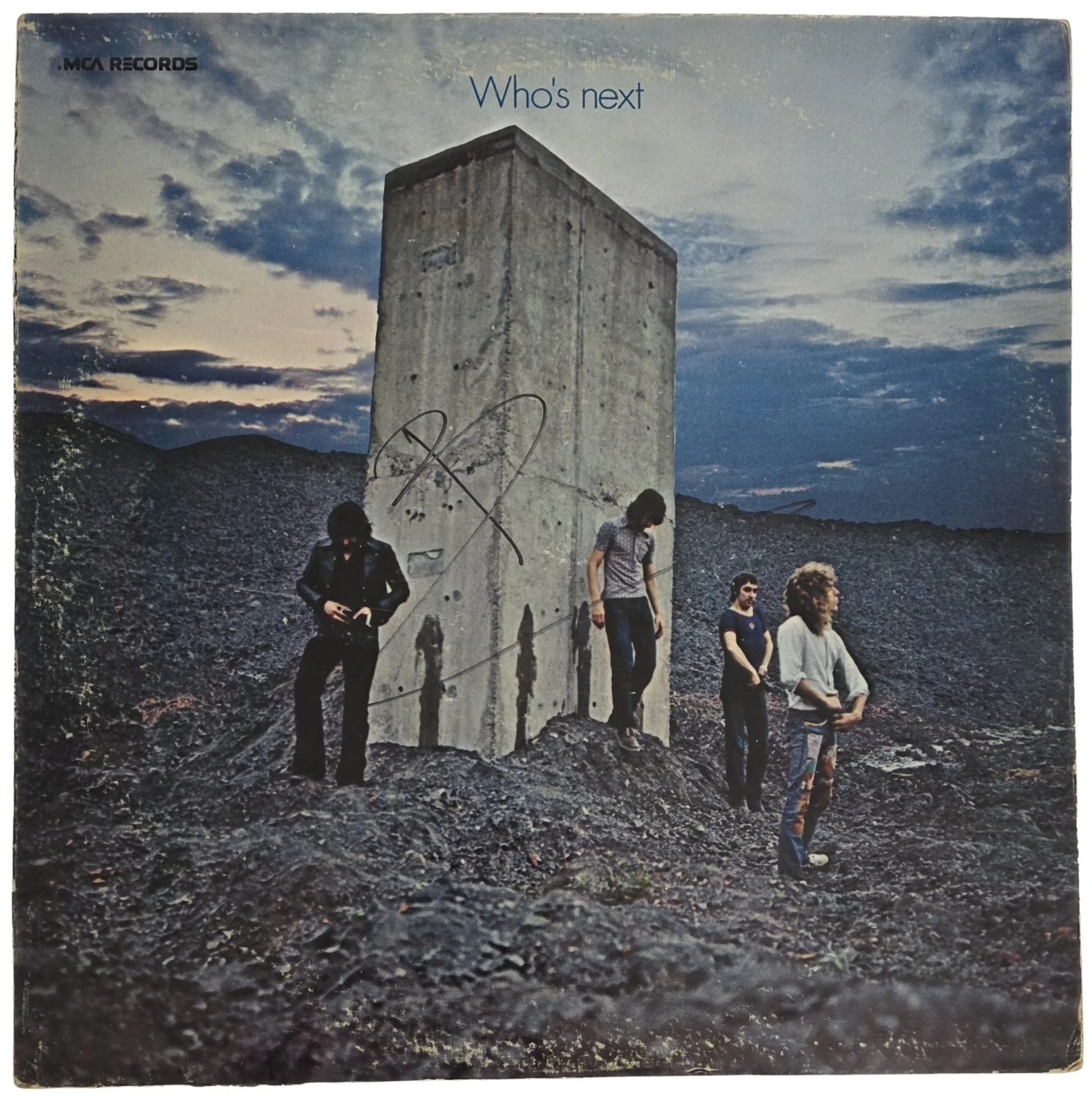 Pete Townshend Signed The Who Whos Next Album COA Proof Autographed Vinyl Record, image 4