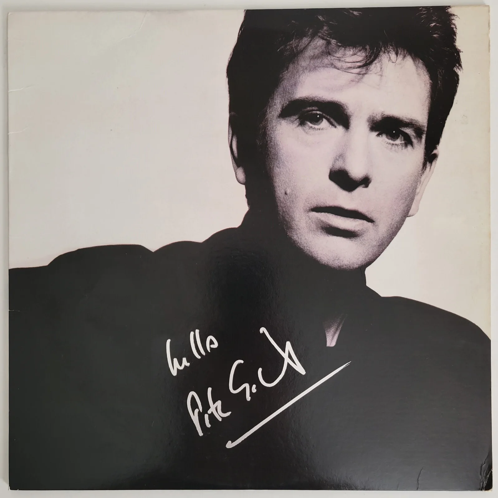 Peter Gabriel Signed So Album exact Proof COA Autographed Vinyl Record, image 3