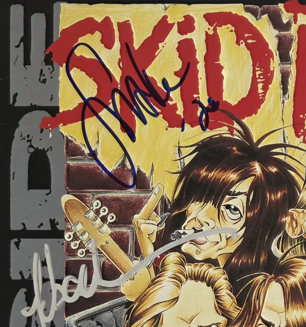 Skid Row Band Signed Album COA Proof Autographed Vinyl Sabo, Hill, Bolan, Bach, image 5