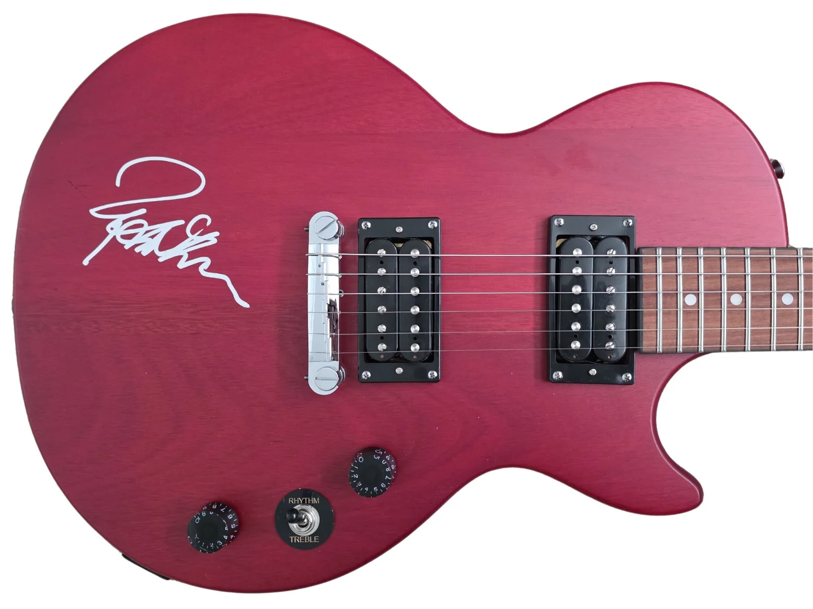 Peter Frampton Signed Epiphone Les Paul Guitar COA Exact Proof Autographed, image 4