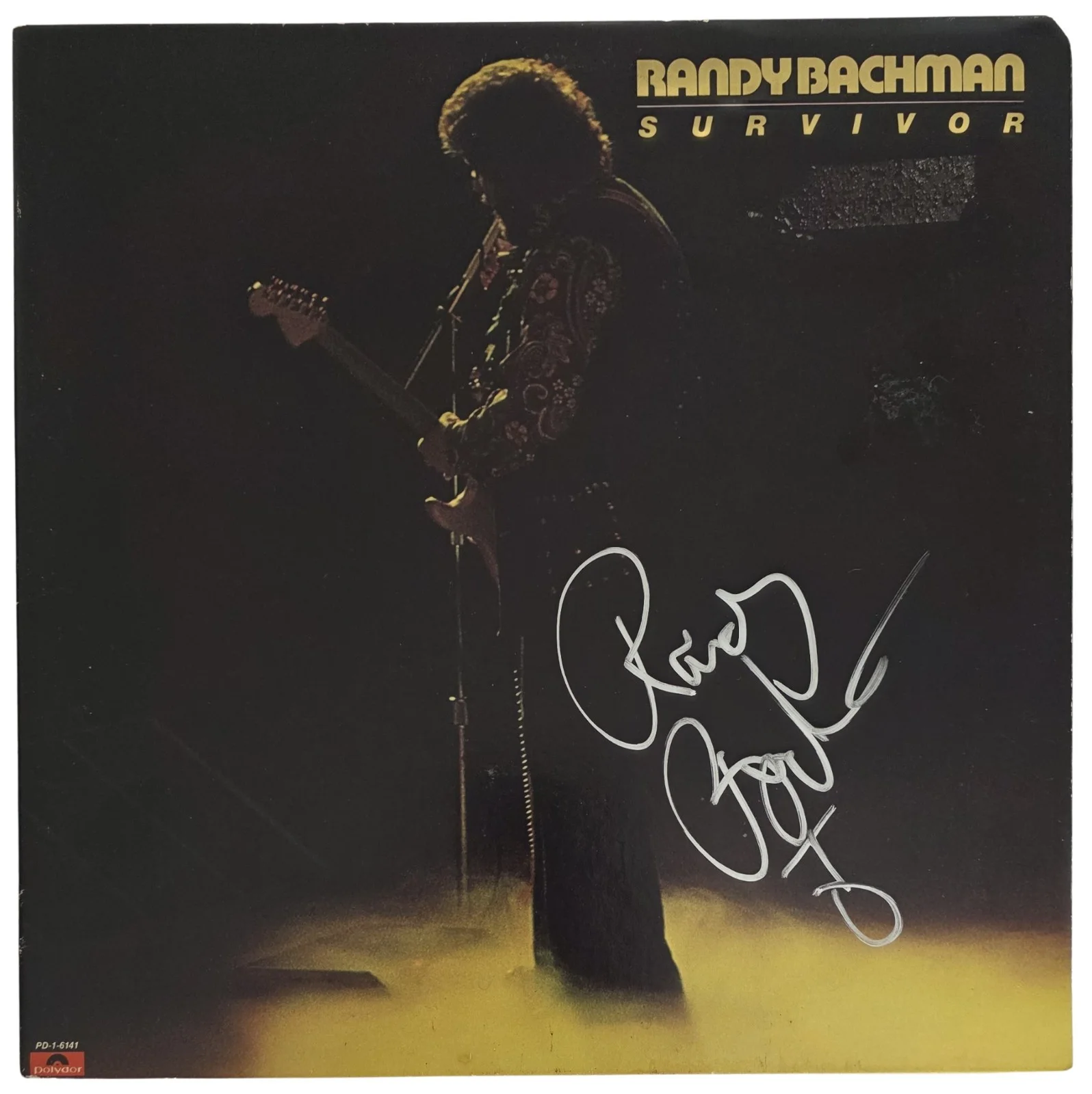 Randy Bachman Signed Survivor Album COA Exact Proof Autographed Vinyl Record, изображение 4