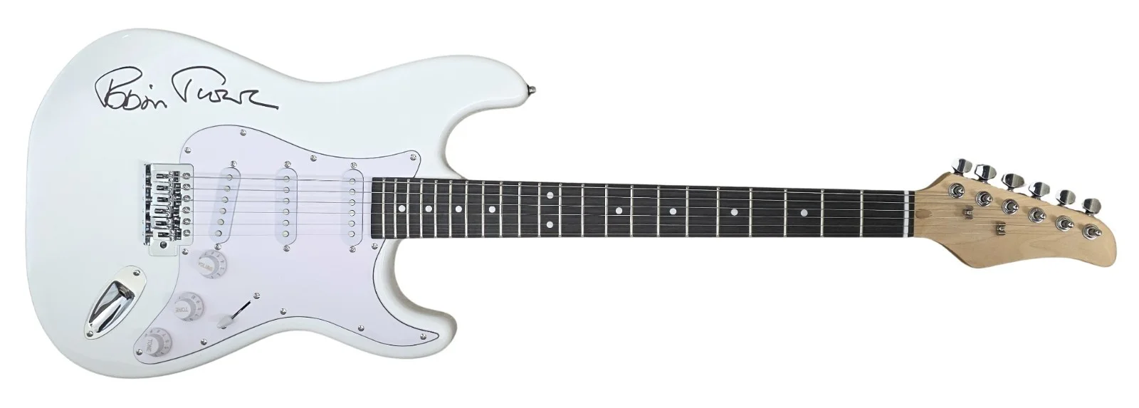 Robin Trower Signed Full Size Electric Guitar COA Exact Proof Autographed Rare, изображение 4