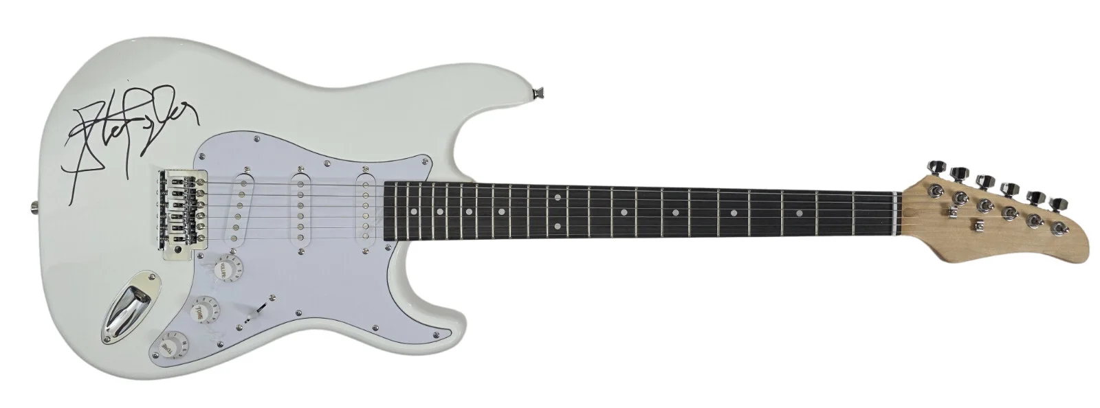 Steven Tyler Signed Electric Guitar COA Exact Proof Autographed Aerosmith Singer, изображение 4