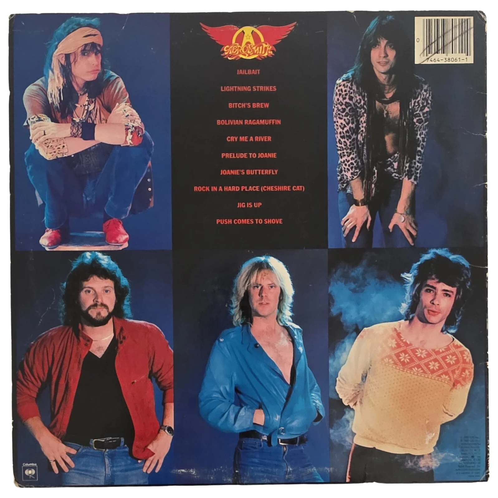 Steven Tyler Signed Aerosmith Rock in a Hard Place Album Proof Autographed Vinyl, изображение 4