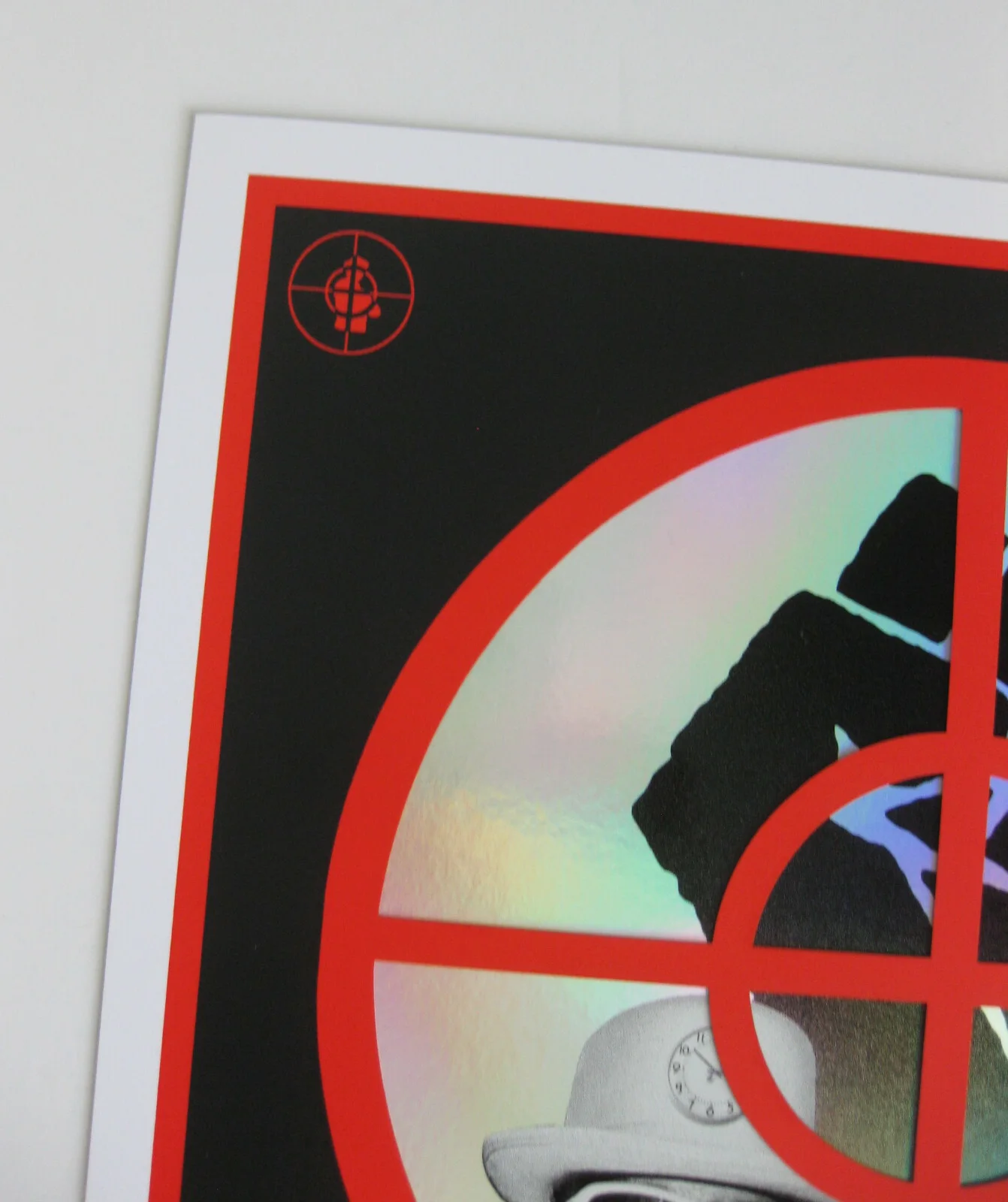 Emek Golan — Public Enemy 2020 12x18 Emek poster foil with no date The Terrordome #30 of 150, изображение 2