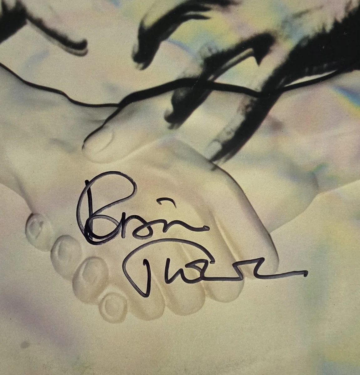 Robin Trower Signed Truce Album COA Exact Proof Autographed Vinyl Record, image 3