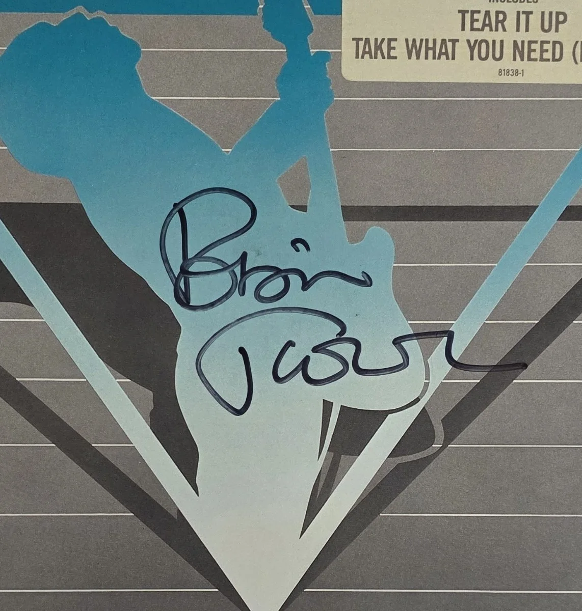 Robin Trower Signed Take What You Need Album COA Proof Autographed Vinyl Record, изображение 3