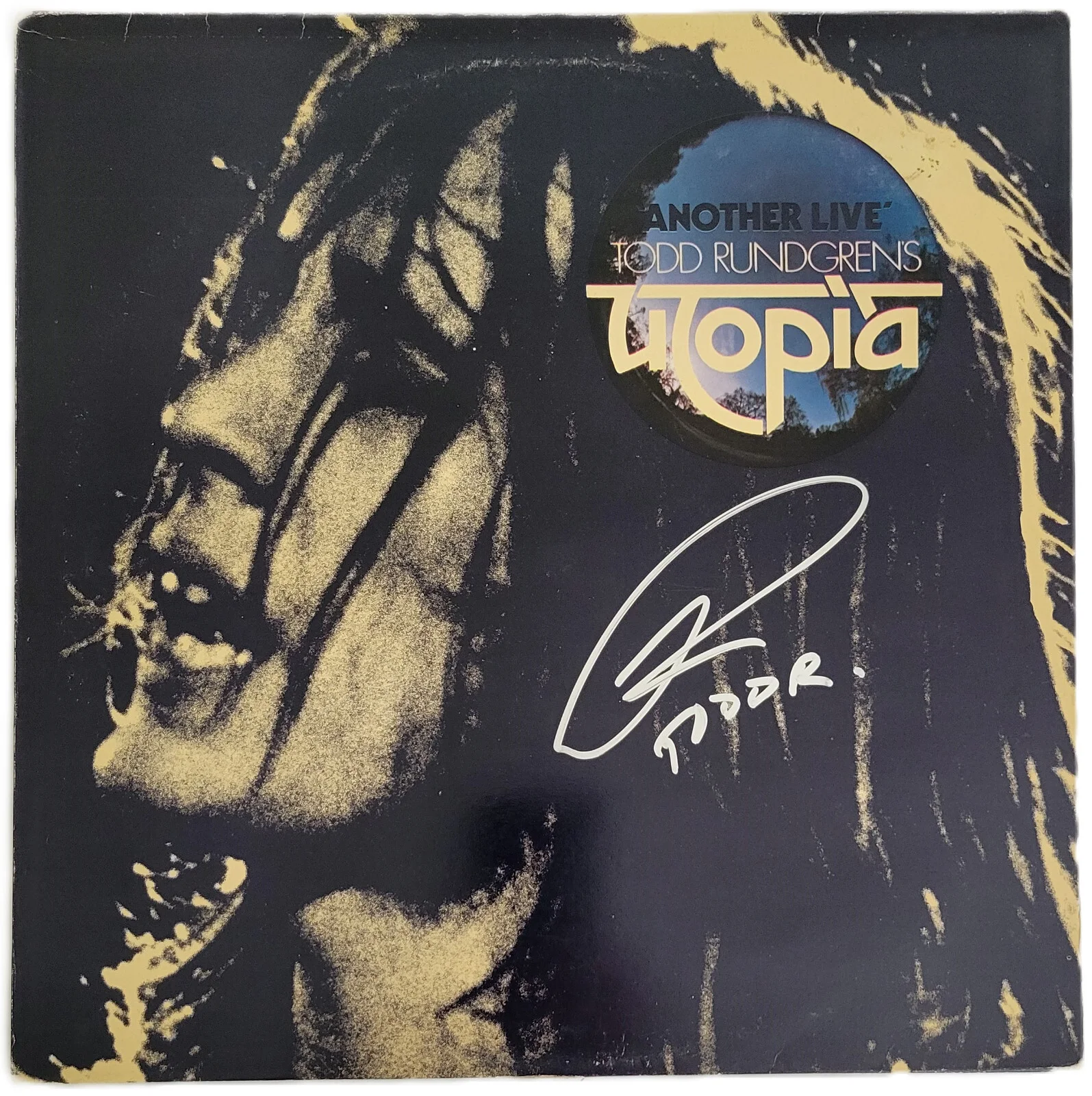 Todd Rundgren Signed Another Live Album COA Exact Proof Autographed Vinyl Record, image 3