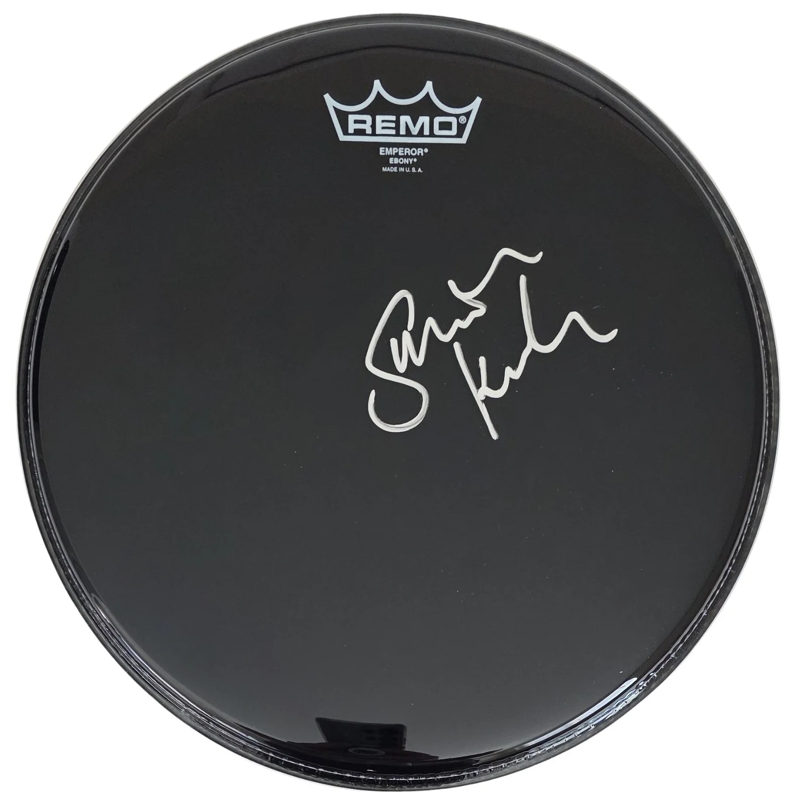 Simon Kirke Signed 12'' Remo Drumhead COA Exact Proof Autographed Bad Company, image 4