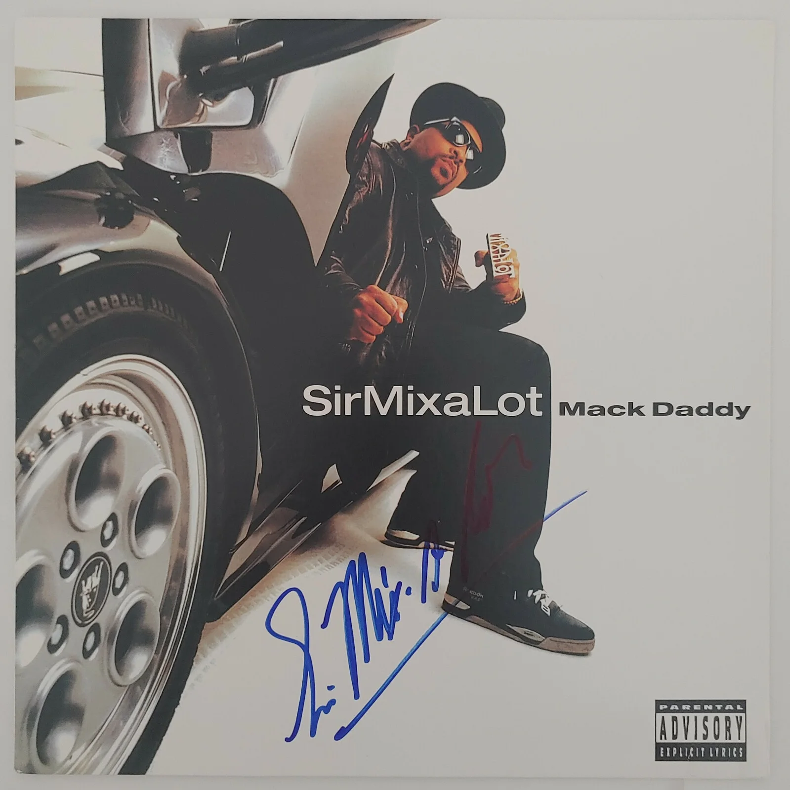 Sir Mix A Lot signed Mack Daddy album vinyl record Baby Got Back proof Beckett, image 3