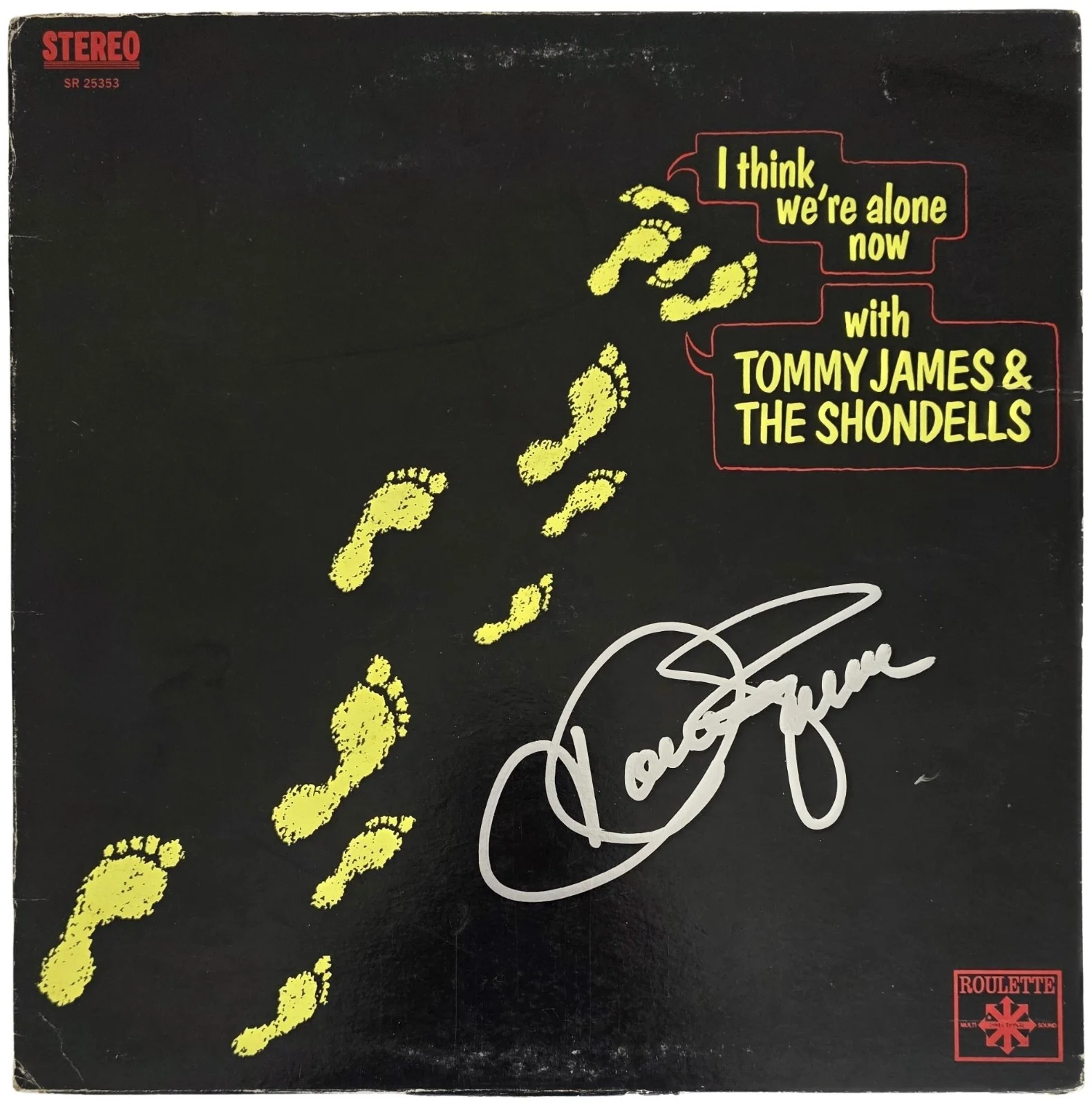 Tommy James Signed I Think We're Alone Now Album COA Proof Autographed Vinyl, image 4