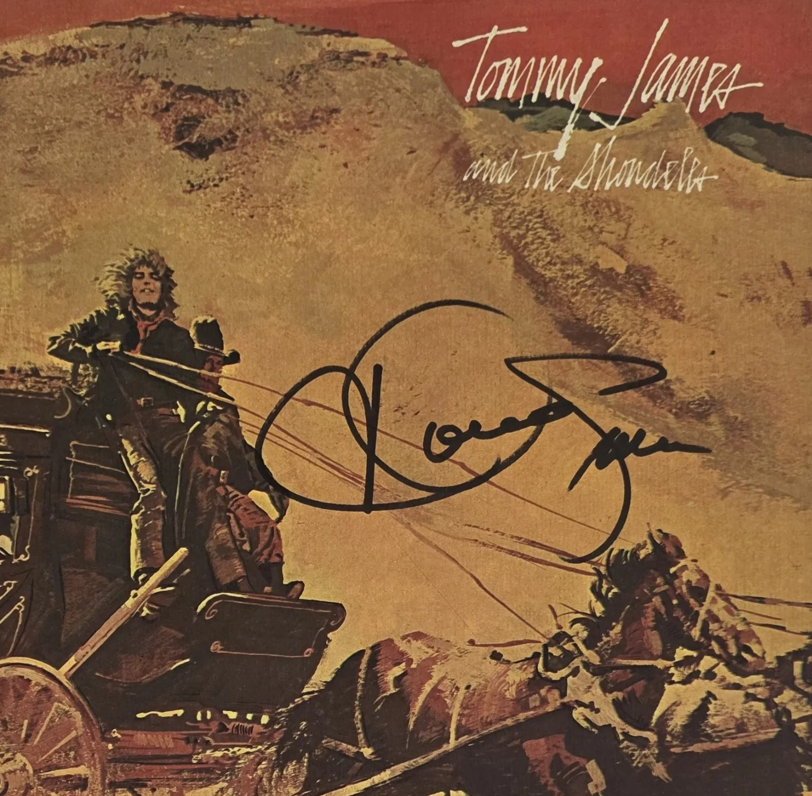 Tommy James Signed The Shondells Travelin Album COA Proof Autographed Vinyl, изображение 5