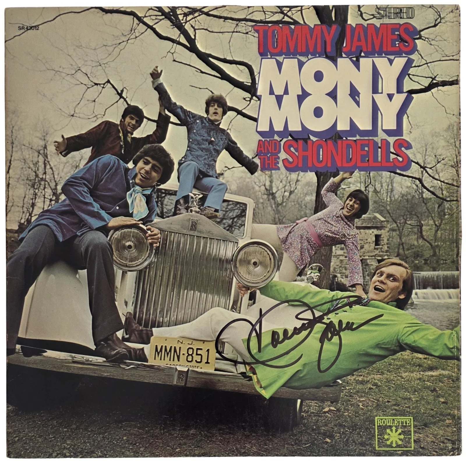 Tommy James Signed Mony Mony Album COA Exact Proof Autographed Vinyl Record, image 3