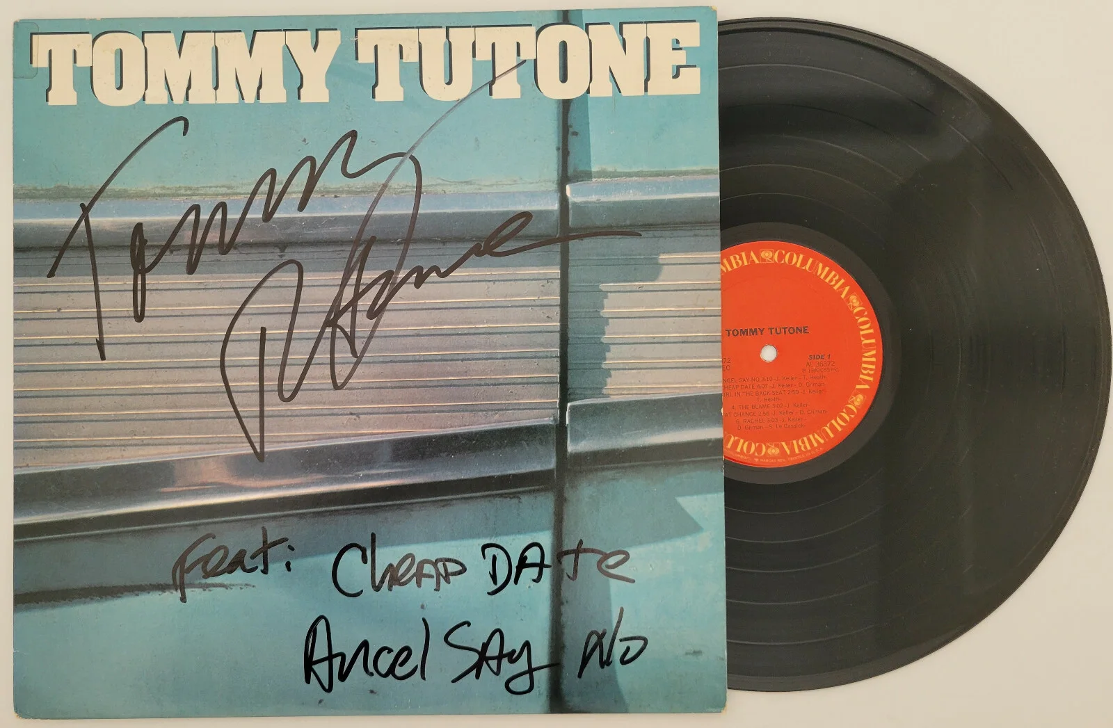 Tommy Heath signed autographed Tommy Tutone album 867-5309 Jenny COA proof, image 2