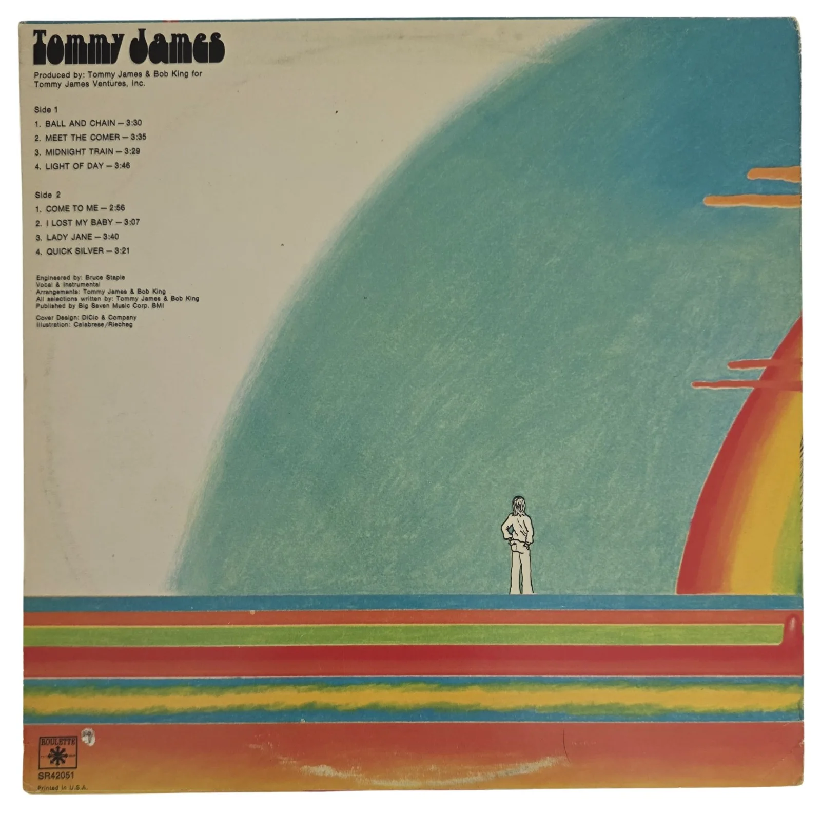 Tommy James Signed Midnight Train Album COA Exact Proof Autographed Vinyl Record, изображение 5