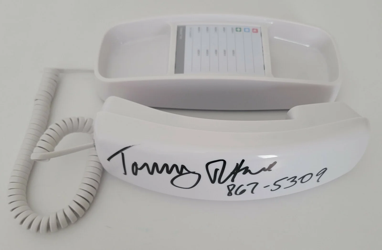 Tommy Heath signed autographed Telephone Tommy Tutone 867-5309 Jenny COA proof., изображение 4