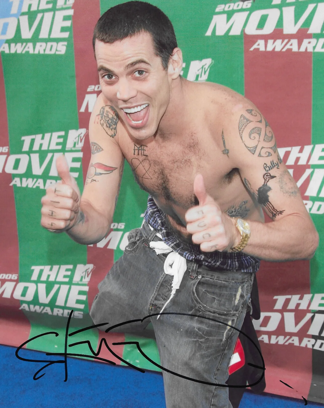Steve O — Steve O Comedian Actor signed 8x10 photo COA Proof autographed, image 2