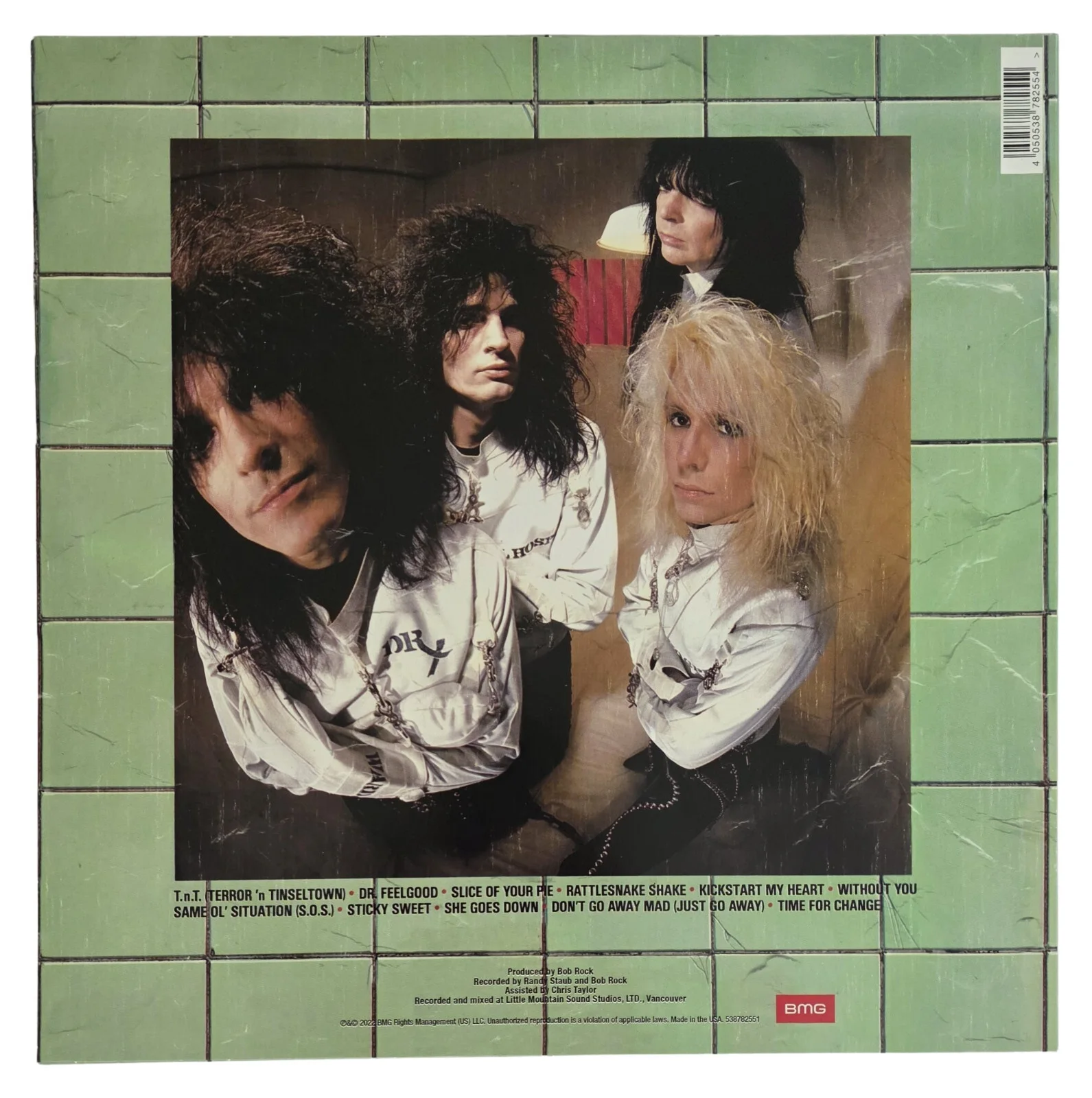 Vince Neil Tommy Lee Signed Motley Crue Dr Feelgood Album Proof Autograph Vinyl, изображение 4