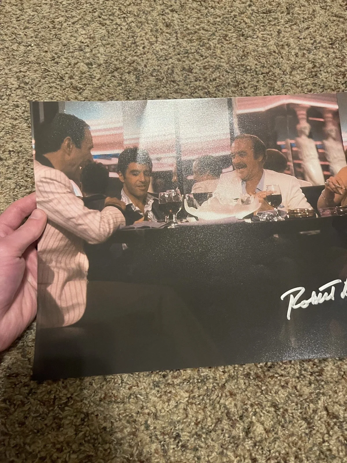 Robert Loggia — Robert Loggia Signed 11x14 Scarface Photo PSA/DNA, image 3