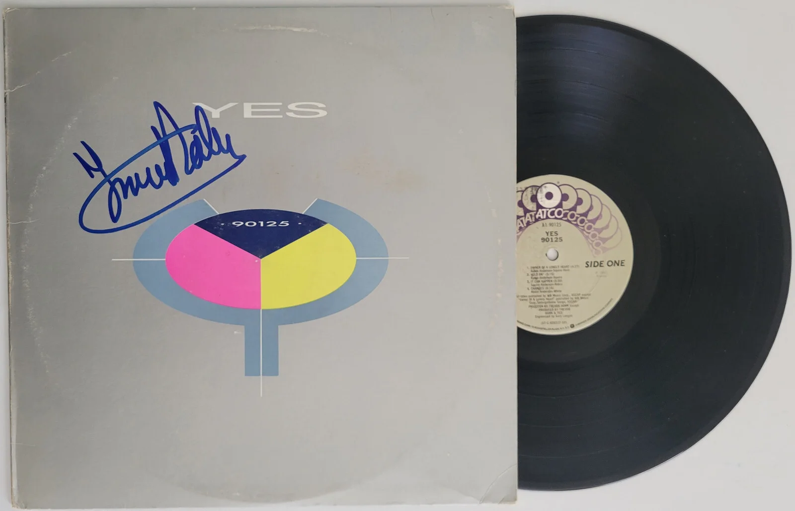 Trevor Rabin signed Yes 90125 album COA proof autograph Owner of a Lonley Heart., изображение 2