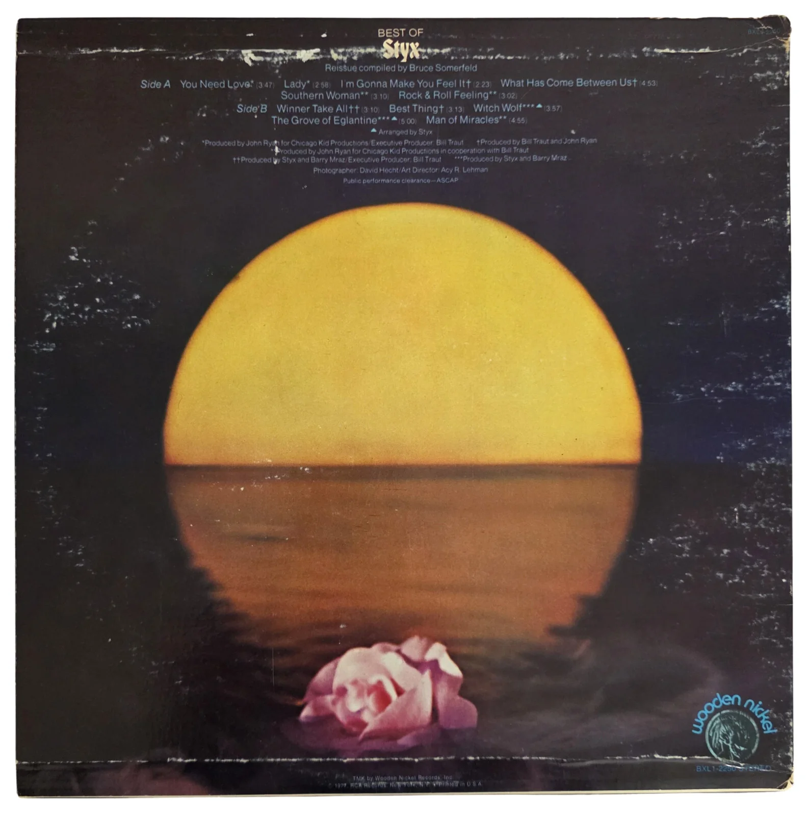 Tommy Shaw & James Young Signed Best of Styx Album COA Proof Auto Vinyl Record, изображение 4