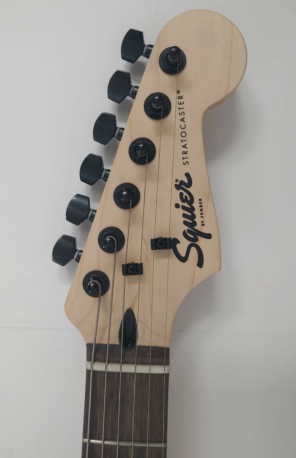 Trevor Rabin Yes autographed Fender Squier guitar exact Proof Beckett COA, image 5