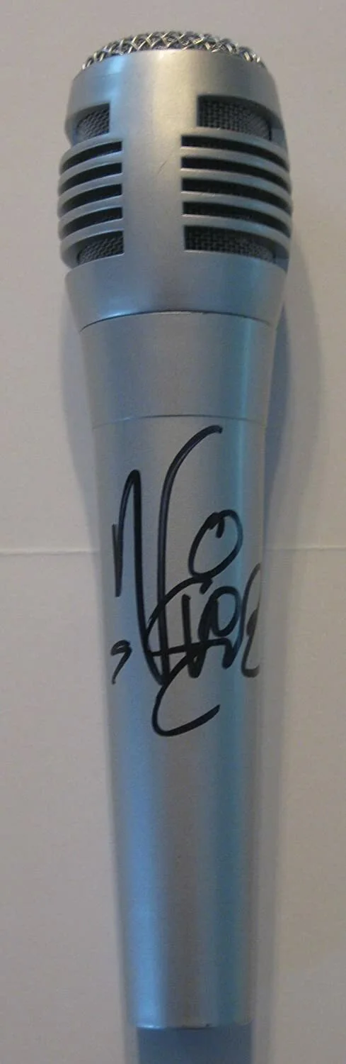 Vanilla Ice rapper Ice Ice Baby autographed Microphone Mic proof Beckett COA, image 5