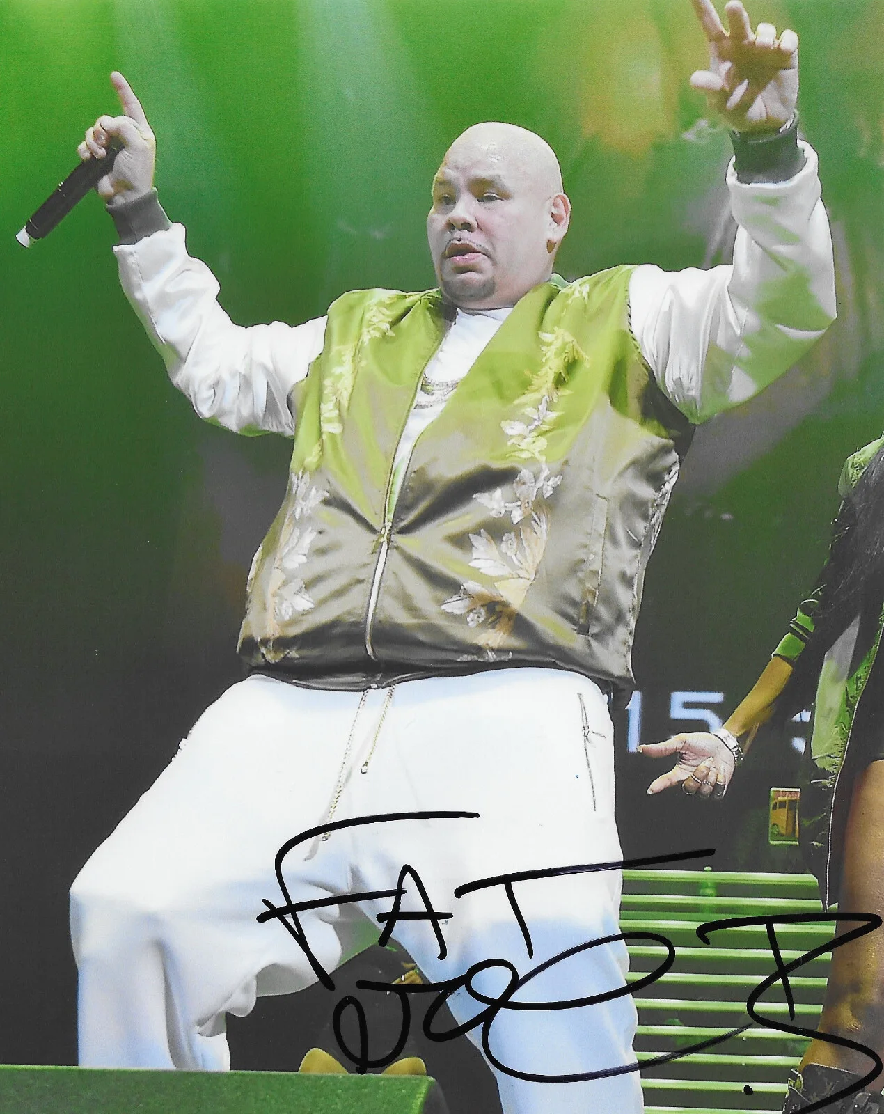 Joseph Cartagena Fat Joe Rapper signed 8x10 photo COA exact proof autographed, изображение 2