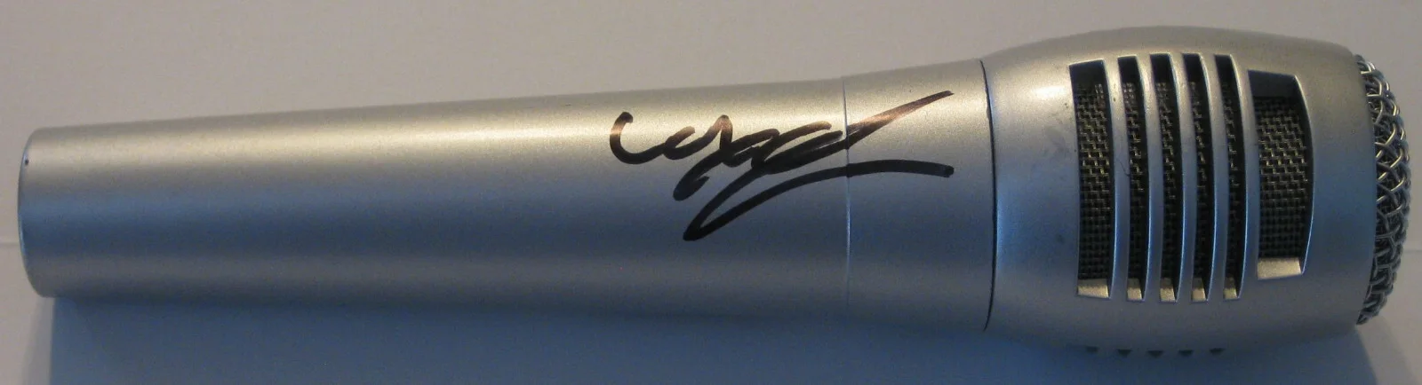 Wyclef Jean Fugees rapper signed microphone mic exact proof Beckett COA, image 3